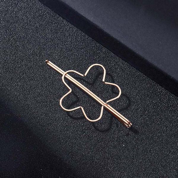 

hair clips & barrettes chengxun trendy simple flower for women girl fashion fresh girls pin ins headwear decorations kids, Golden;silver