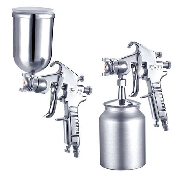 

professional spray guns w-77 pneumatic gun 2.0/2.5/3.0mm caliber nozzle car / furniture spraying tool for diy craft projects paint sprayer