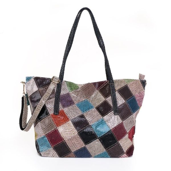 

evening bags style women's bag in 2021 european and american retro handbag solid color leisure straddle bucket snake skin