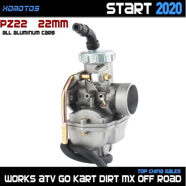 

aluminum carb 22mm pz22 carburetor for taotao ssr orion 70cc 90cc 100cc 110cc 125cc dirt bike atv quad go karts motorcycle fuel system