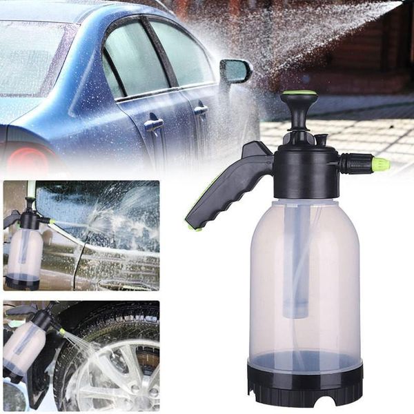 

water gun & snow foam lance 2l pressurized sprayer car washing high pressure with bottle hand-held automobile washer tool extended