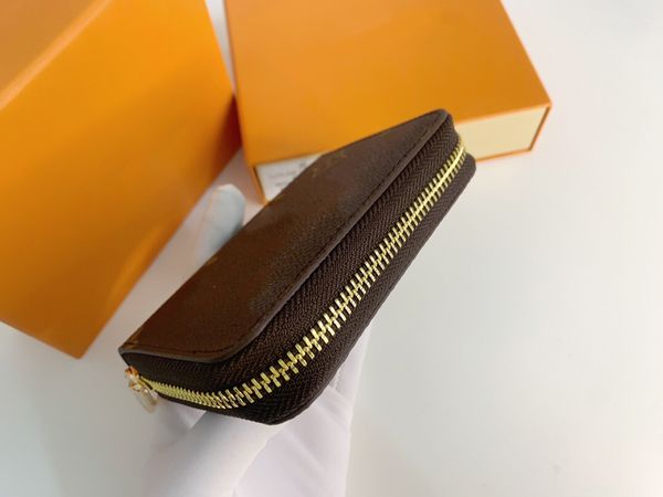 

719sallets original luxurys designers wallets purses fashion short zippy wallet monograms classic zipper pocket pallas bag zip coin purse, Red;black