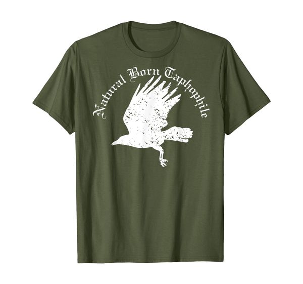 

Natural Born Taphophile Crow Raven T-Shirt, Mainly pictures