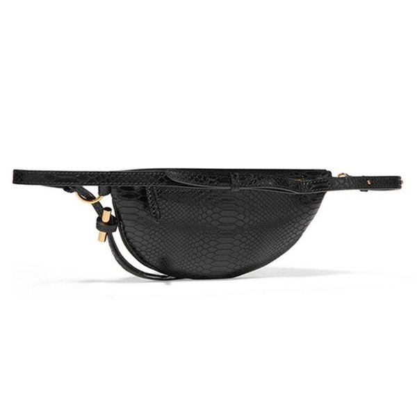 

women snakeskin pattern waist fanny pack belt bag travel hip bum small purse chest phone pouch h8wd bags