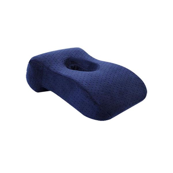 

pillow comfortable travel nap sleeping soft slow rebound back support portable face sleeper desk fatigue reduce rest memory foam