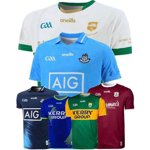 

2021 dublin gaa home rugby jersey x21 caillimh tipperary Ã¡th cliath shirt david treacy tom connolly rugby shirts s-3xl, Black;gray