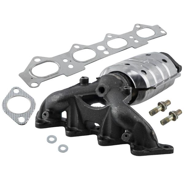 

manifold & parts exhaust catalytic converter assembly fit 2007-2008 for tiburon l4 2.0l direct elantra spectra