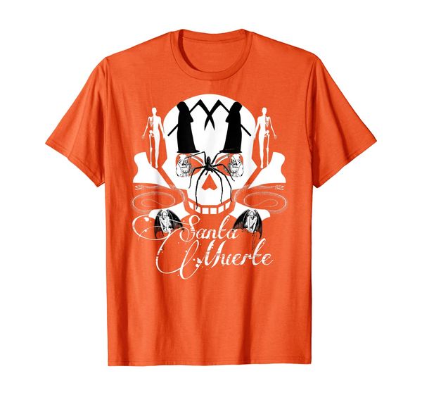 

Scary Knight Clothing Santa Muerte T-Shirt, Mainly pictures