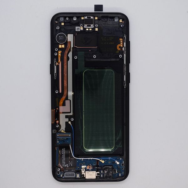 Exibição do OEM para o conjunto do digitalizador Samsung Galaxy S8 Plus LCD G955 Touch Painéis de toques amolorados com quadro