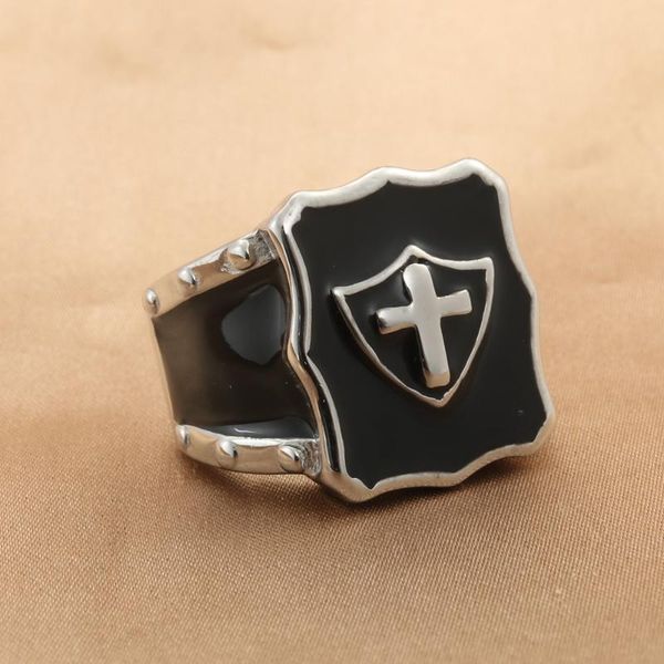 

wedding rings men's ring punk rock smooth 316l stainless steel signet for men hip hop party jewelry wholesale male anel, Slivery;golden