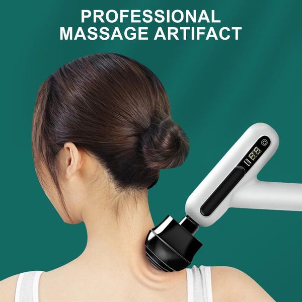 

electric fascia muscle gun massage relaxing massager impact movement recovery grab accessories