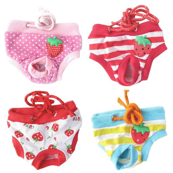 

dog apparel pet shorts physiological pants diaper sanitary washable female panties menstruation underwear briefs