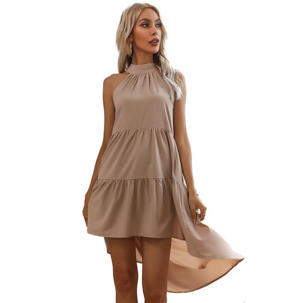 

women's wear 2021 summer s with irregular neck, Black;gray