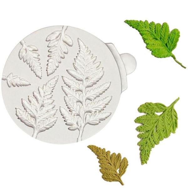 

cake tools 3d tree leaf molds sugarcraft leavf silicone mold fondant decorating leaves chocolate gumpaste mould