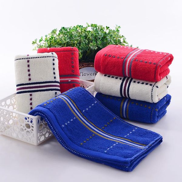 

towel square custom cotton absorbent deflower bath home 5 color volume discount
