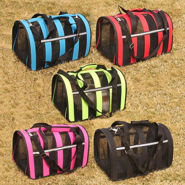 

dog car seat covers pet carrier bag portable travel bags outdoor backpack puppy handle breathable pets safe transport cage