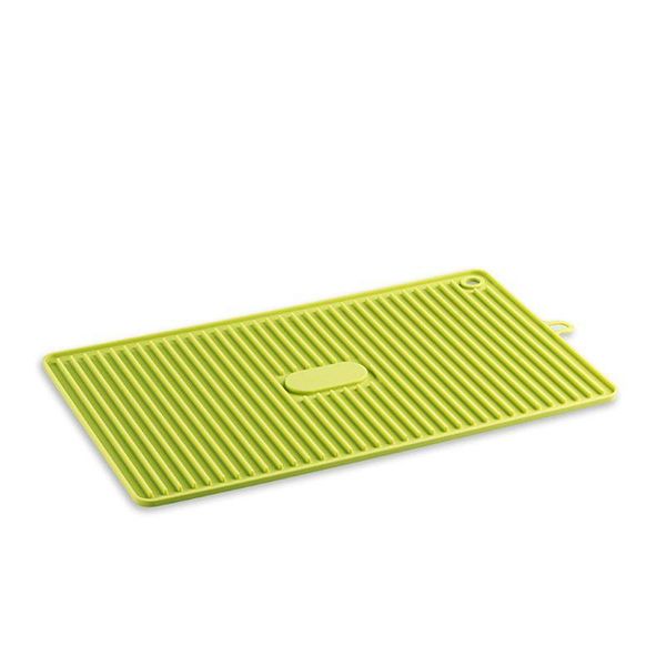 

mats & pads silicone dish drying mat drainer table placemat cup plate heat resistant pad kitchen supplies