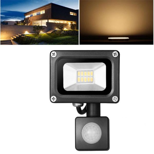 

floodlights 20w pir motion sensor led flood light 220-240v 20 smd 5730 2200lm reflector lamp floodlight for outdoor lighting