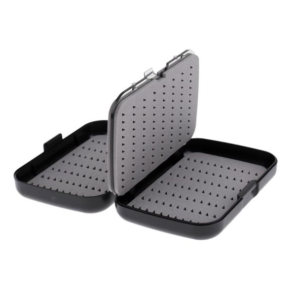 

waterproof storage baits hooks box fishing double side lures flies accessories