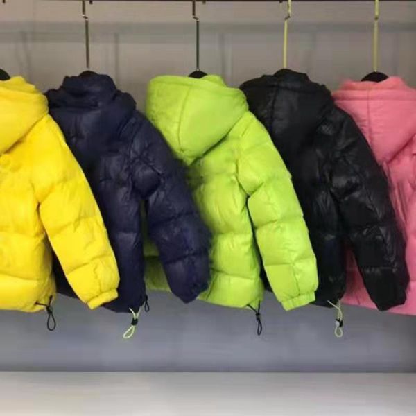 Neonati maschi Cappotti firmati Alta qualità Autunno Inverno Bambini Ragazzo Ragazza Giacche con cappuccio Bambini Moda calda Giacca spessa Abbigliamento per bambini Capispalla