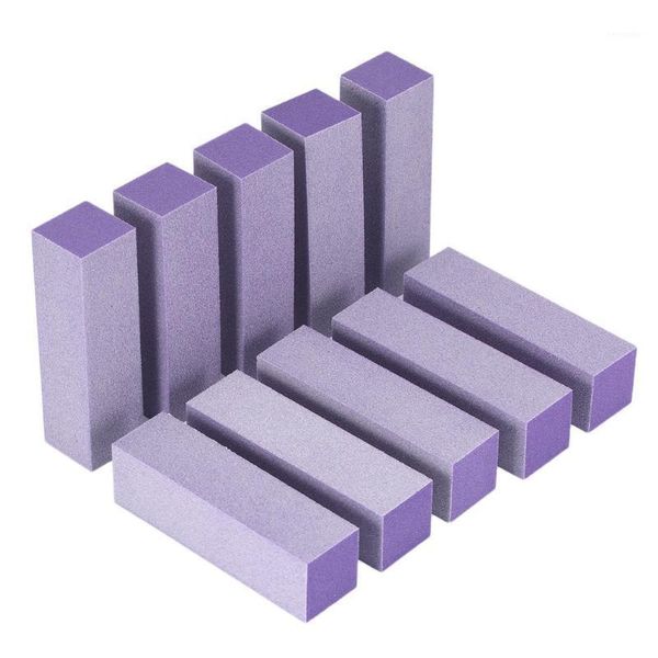 

nail manicure polishing block buffer buffing sanding files purple acrylic art tips tools purple1