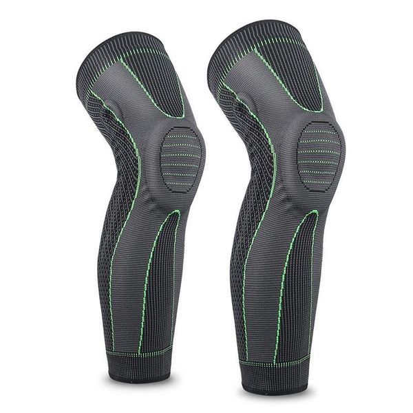 

elbow & knee pads outdoor breathable sports braces warm leg support for basketball football mountaineering sleeve, Black;gray