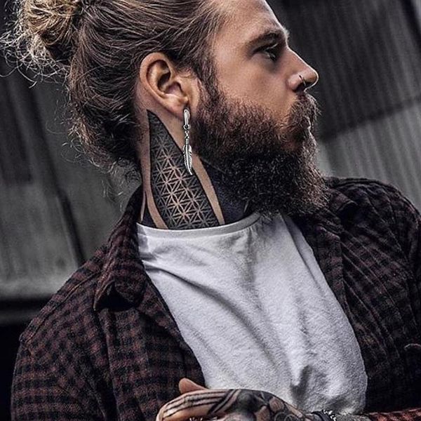 

hoop & huggie earrings for men, feathers, hipster jewelry, boho tragus piercing, stainless steel, earring,, Golden;silver