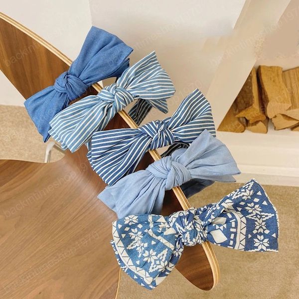 

women bowknot wide hairband cross knotted hair hoop girls fashion fabric headband solid lady hair accessories, Slivery;white