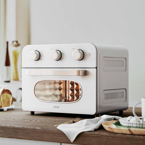 

electric ovens detbom 220v oven household 23l multifunctional automatic baking air fryer machine pizza bread