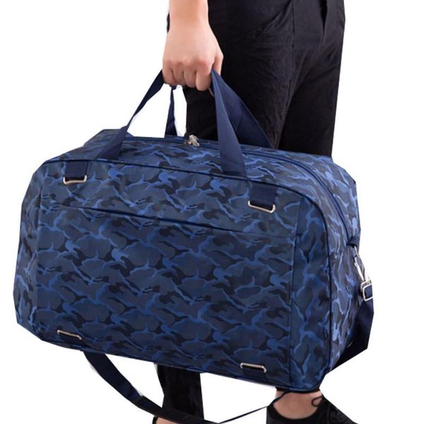 

duffel bags fashion camouflage tote travel bag women men shoulder handbag large capacity weekend duffle luggage