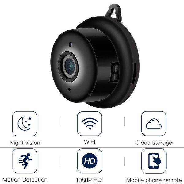 

wifi camera micro security cam night vision motion detect camcorder 4k hd covert surveillance for smart home mini cameras
