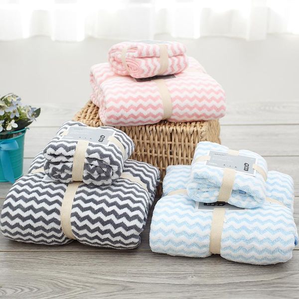 

towel japanese absorbent towels cotton pink striped bathroom adults bath toalhas de banho household products mm60yj