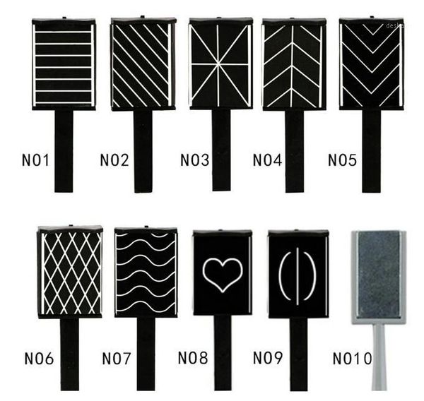 

pieces/set cat eye magnet pen 3d stick magnetic drawing vertical for nail gel polish magical tool1, Silver