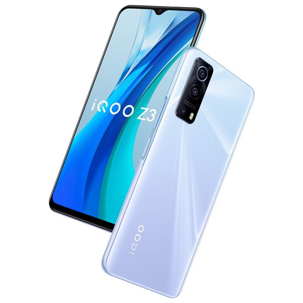 Original Vivo IQOO Z3 5G Telefone Móvel 6GB RAM 128GB ROM Snapdragon 768g Octa Core Android 6.58 