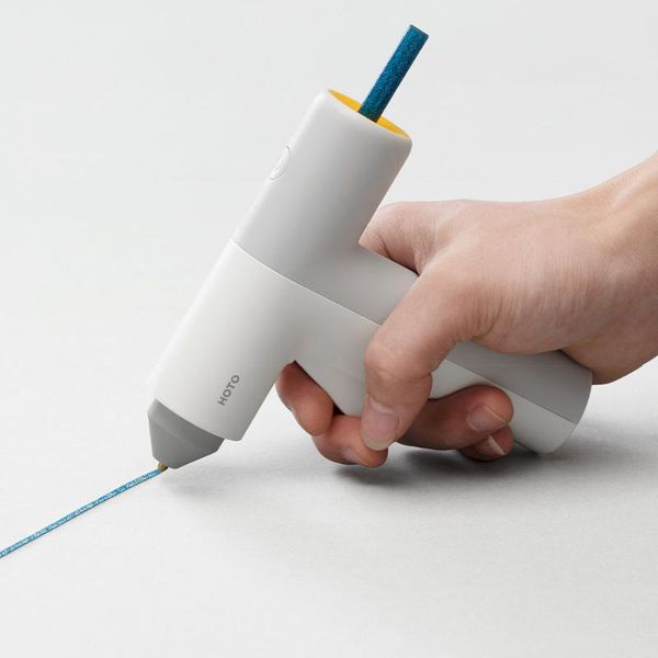 

glue guns melt gun electric heat temperature glues machine with 10pc 7*125mm stick long endurance heating repair tool