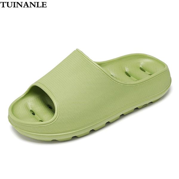 

tuinanle slippers women 2021 summer couple non-slip house slippers graffiti casual beach quality lover home sandals, Black