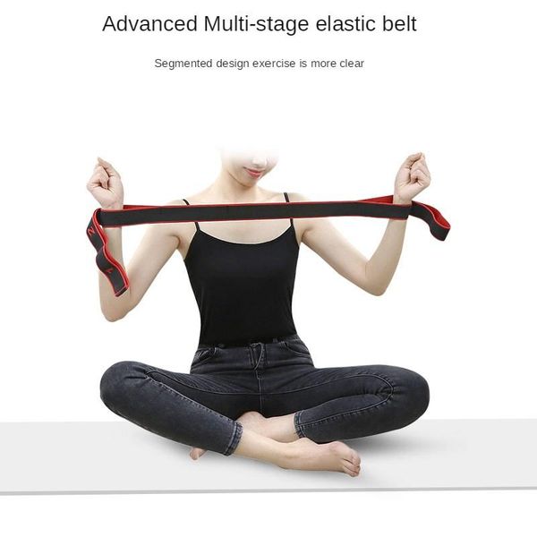 

resistance bands yoga stretch band high elastic multi-stage auxiliary belt dance training to correct the