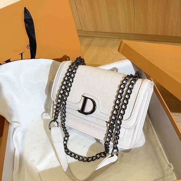 

75% off handbag factory store on class chain women's minority versatile autumn and winter texture messenger style, Black;red