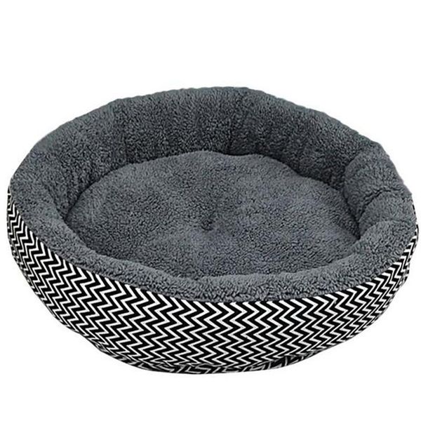 

kennels & pens cushion warm couch bed for pet puppy dog cat in winter-grey s