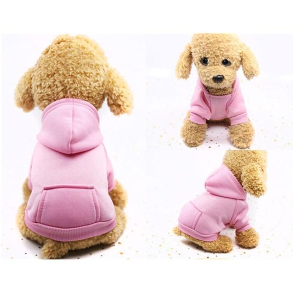 

dog apparel b97 pet hoodie clothes for cat small hoodies coat warm sweater sweatshirt puppy yorkie pocket jacket