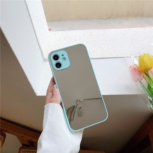 

mirror makecup cases compatible for iphone 12 pro girl shockproof full phone cover case 97162