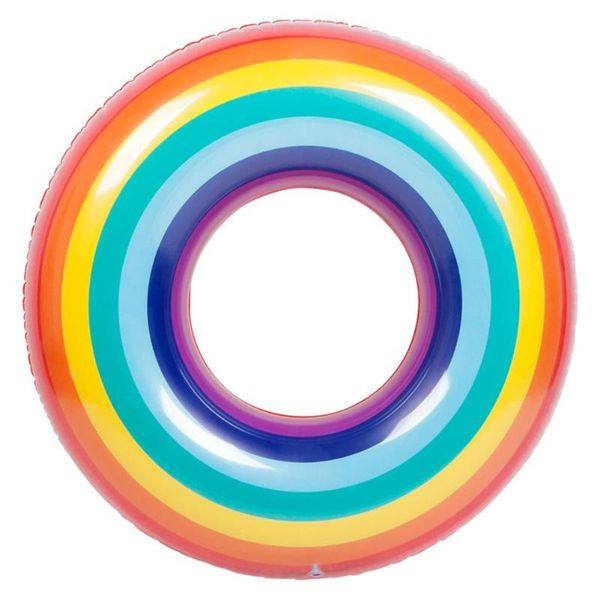 

floating water hammock float lounger toys inflatable ring swimming pool foldable circle life vest & buoy