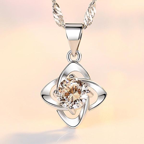 

charms rotating leaf pendant fashion jewelry, Bronze;silver