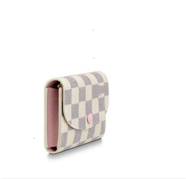 

n61276 rosalie coin purse women real leather long wallet chain wallets compact purse clutches evening key card holdersa, Black;red