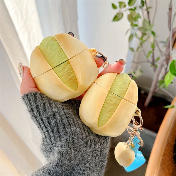 

3d pistachio nuts earphone cases for airpods 3 pro apple air pods 2 case cover anti-fall shell protective cover airpod 1 2 conque