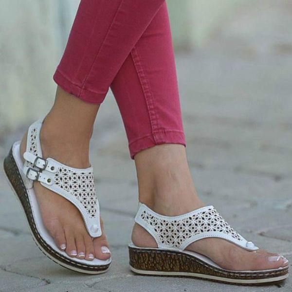 

women sandals summer shoes cross strap sandal platform wedges casual woman peep toe zapatos de mujer drop, Black