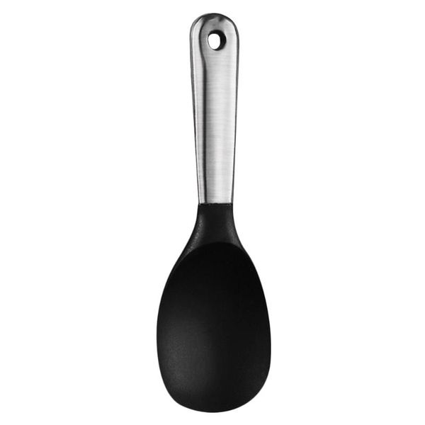 

spoons 1pc rice paddle serving spoon silicone spatula long handle