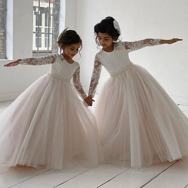 

girl's dresses elegant ball gown fower girl a-line princess dress weddings first communion pageant gowns, Red;yellow