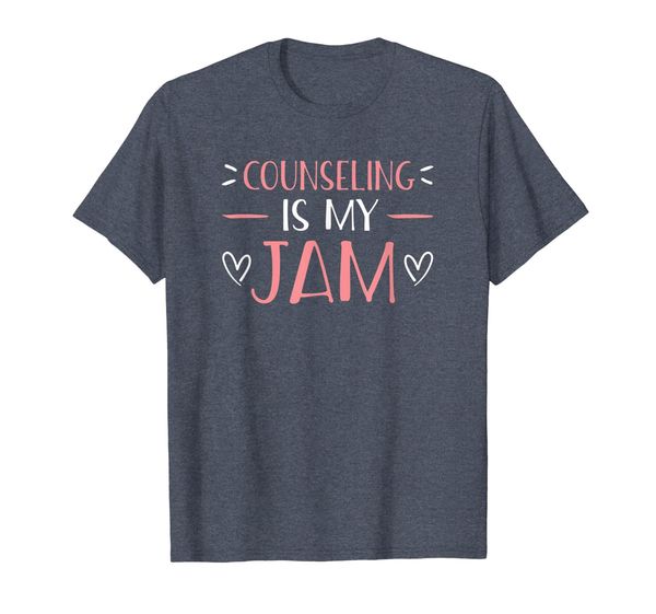 

counseling is my jam school counselor appreciation t-shirt, White;black