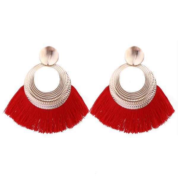 

a1353 new tassel earrings fashion personality accessories, Golden